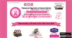 Desktop Screenshot of ciclovidatour.org